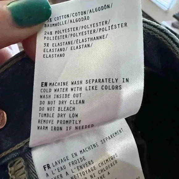 Miss Me High-Rise Flare w Floral Embroidery #H38519H, size 25, 34” inseam, NWT - Picture 12 of 12